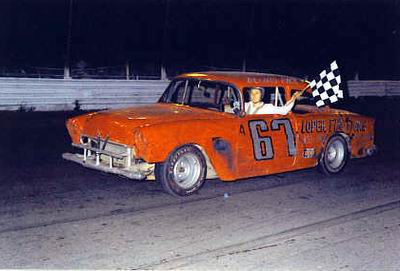 Flat Rock Speedway - Denny Pace From Brain Norton (newer photo)